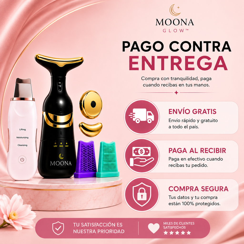 MOONA GLOW™ | Sistema Premium de Cuidado Facial 4 en 1